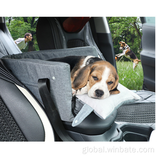 Pet Carriers & Travel Products OEM ODM Removable Dog Armrest Booster Car Seat Factory